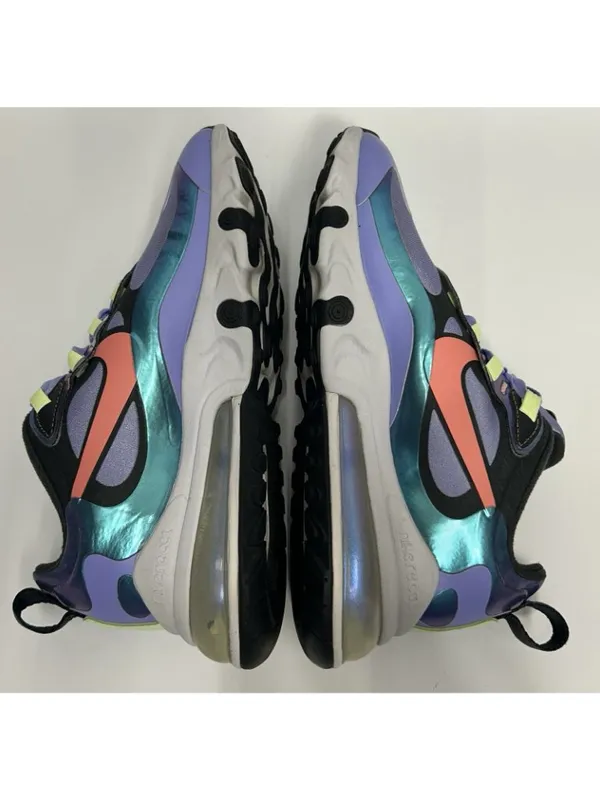 Nike Air Max 270 React Sneakers Light Thistle Sunblush CU4818-001 Womens Size 6 - Image 6