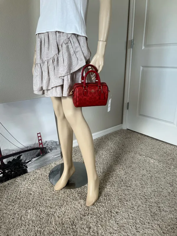 Coach Mini Rowan Crossbody Bag - Image 8