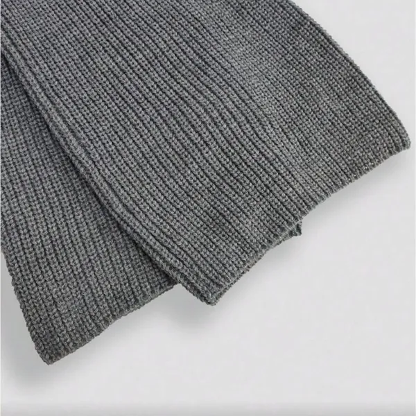 Cozy Ribbed Knit Two-Piece Set in Charcoal Gray NWOT. - Image 7
