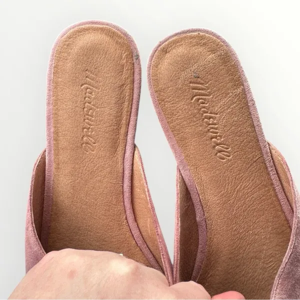 Madewell The Remi Mule in Pink Suede - Image 4