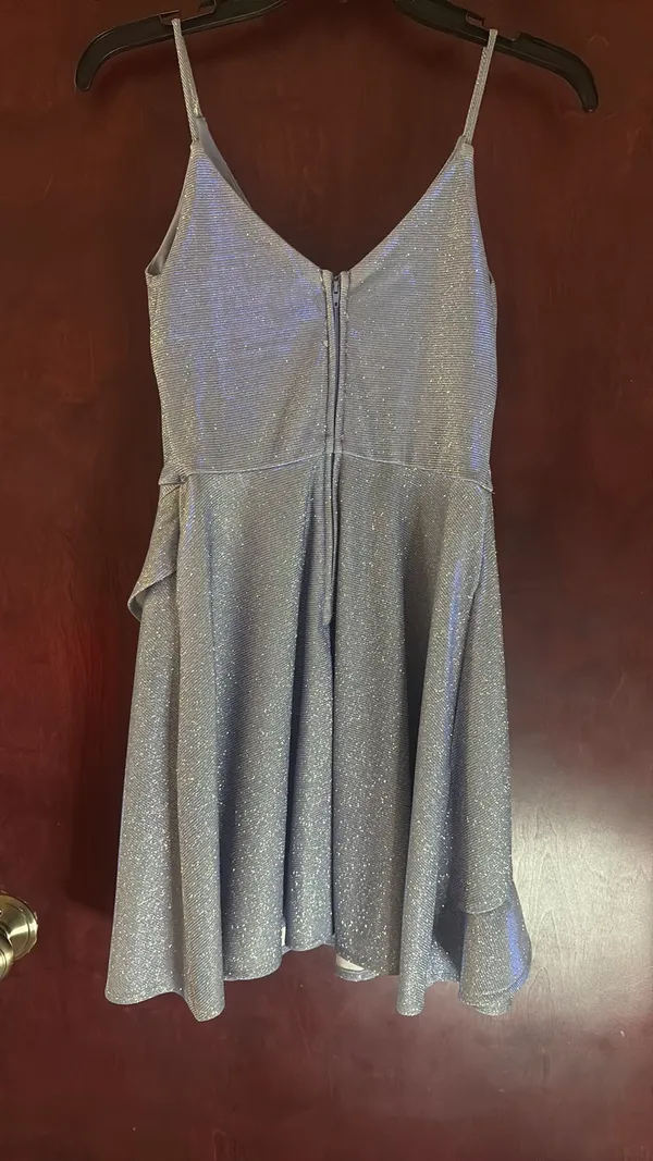 Blue sparkly dress - Image 2