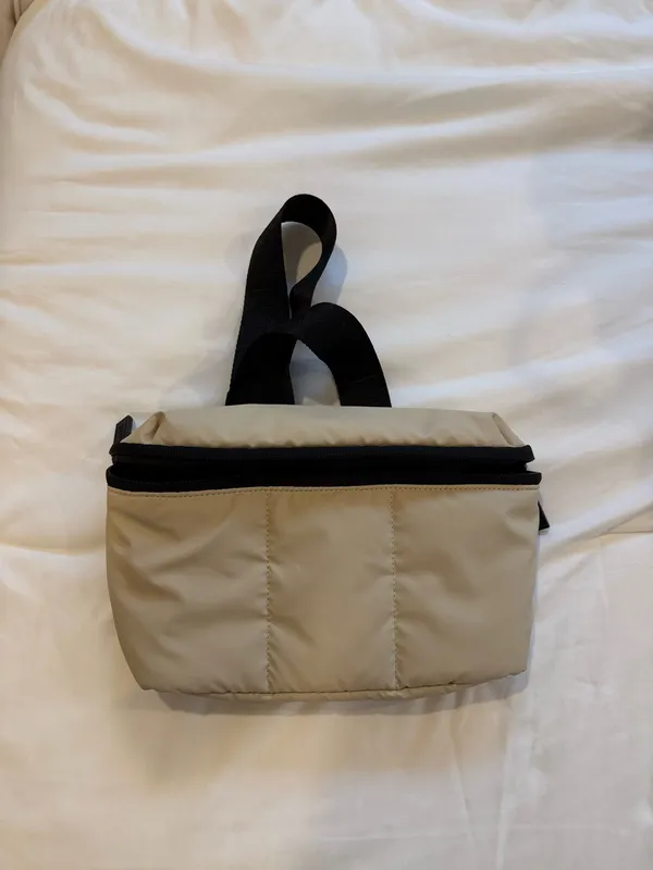 BEIS Calpak Luka Belt Bag Oatmeal - Image 2