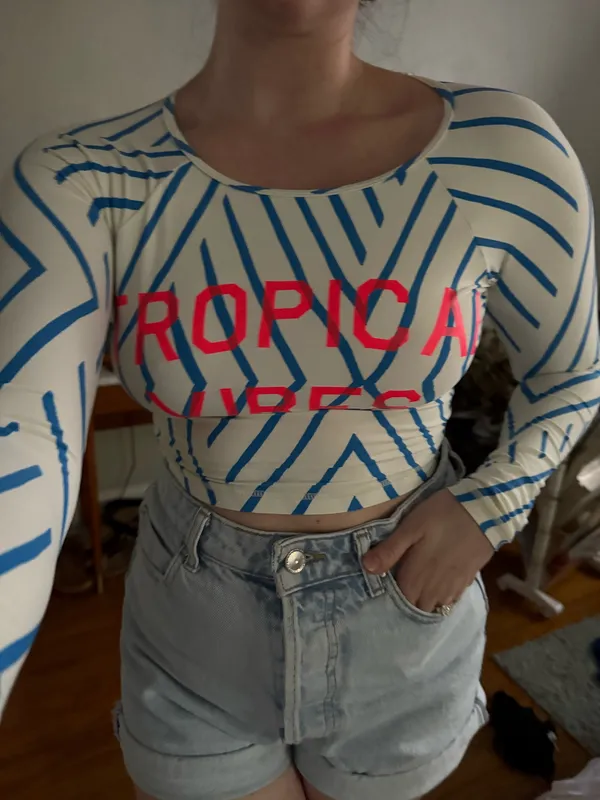 Billabong Surfing Striped Long Sleeve Top - Image 3