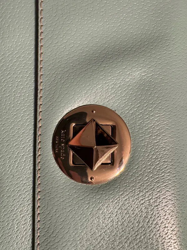 Kate Spade Mint Green Purse - Image 3