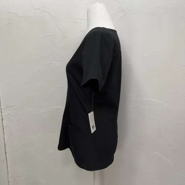 Jaanuu Zip Back Contour Scrub Top - Image 3