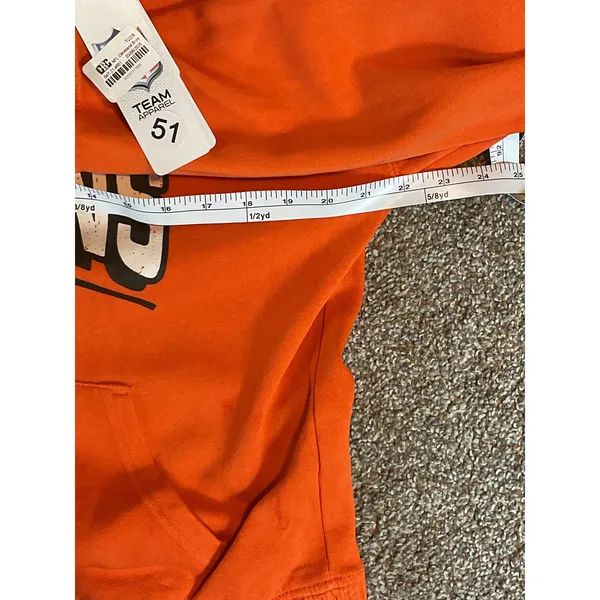 NFL Teens Cleveland Browns Orange Hoodie. Size Large - Image 4