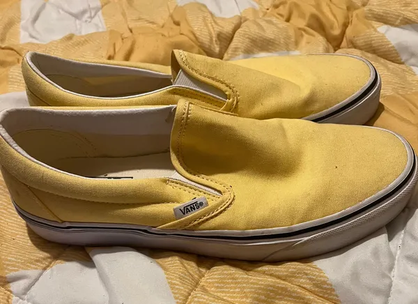 Vans Yellow Slip On - Image 3