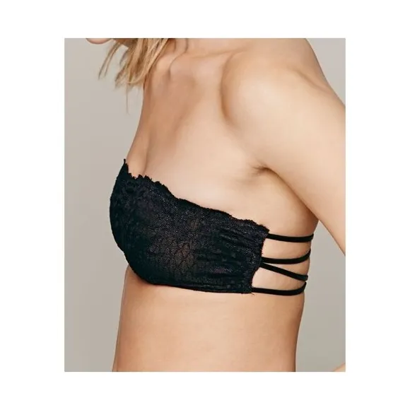 Free People Essential Lace Bandeau Small - Image 2