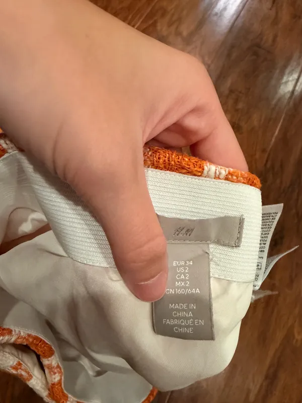 H&M Houndstooth Skirt Mini - Image 2