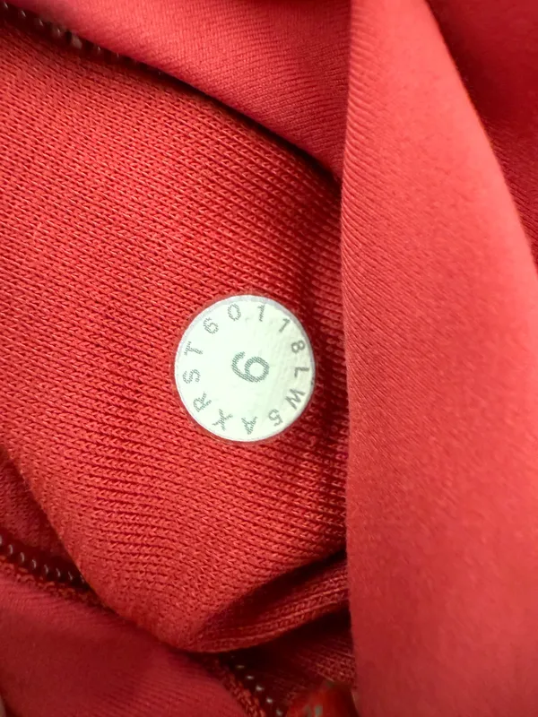 Red Lululemon Leggings - Image 3