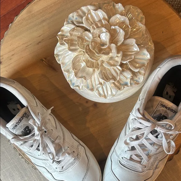 New Balance 550 Sneakers White On White Size 12 DBB550PB1 - Image 4