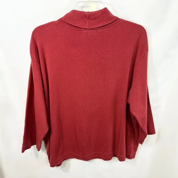 VTG Disney Store Winnie the Pooh‎ XXL Top Christmas Holiday Red Turtleneck 1665 - Image 5
