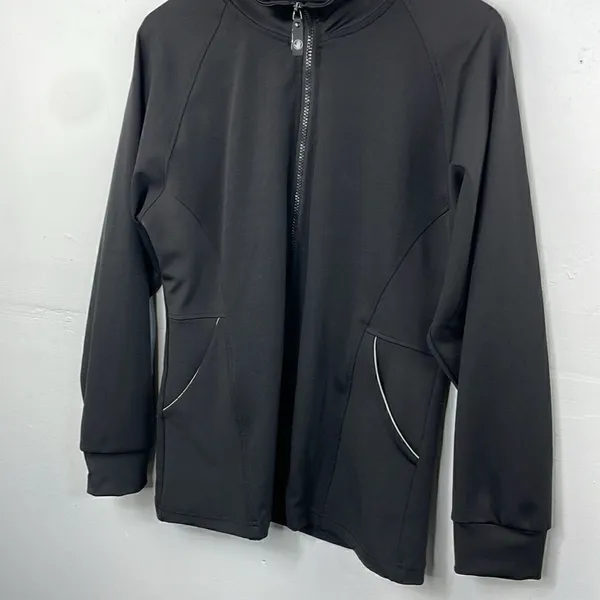 Body Glove Women’s Activewear Black Lightweight Jacket size Large - Image 3
