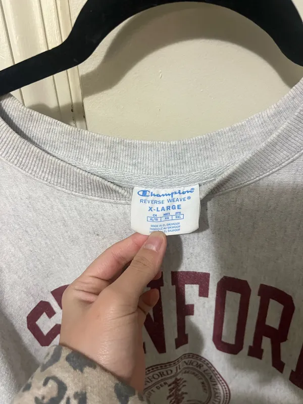 Stanford Crewneck Gray Size XL - Image 2