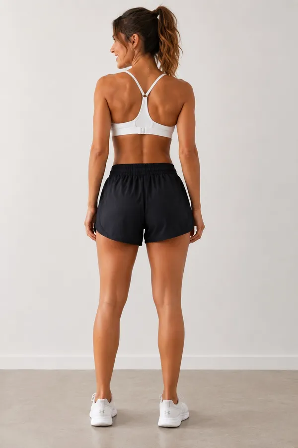 Under Armour Black Athletic Shorts - Image 2