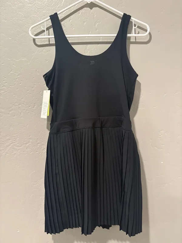 All In Motion Black Pleated Dress - Image 7