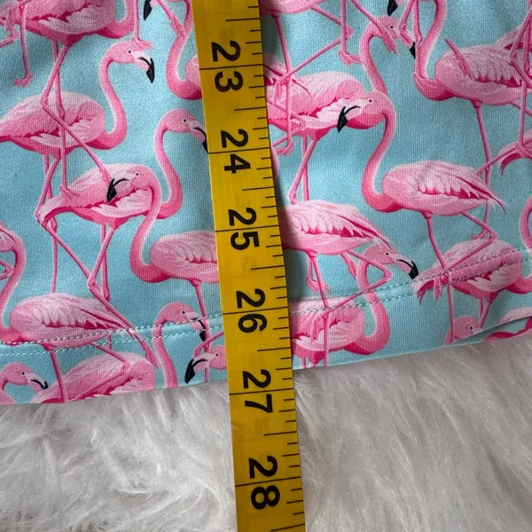 Alvin’s Island Flamingo Print Size L Sleeveless Top, UPF 50 - Image 7