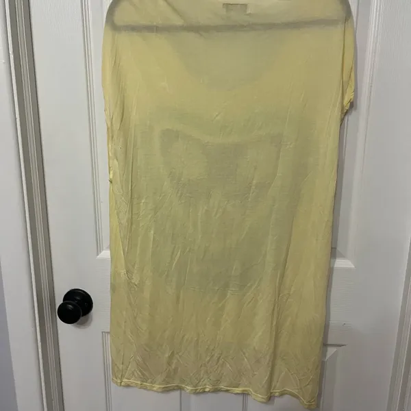 Lauren Moshi tennis Audrey tshirt butter yellow‎ size small - Image 5