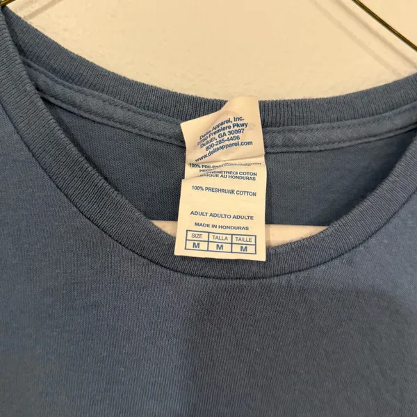 Blue Outer Banks Graphic Tee Size M - Image 5