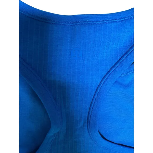 Lululemon Ebb to‎ Street Cropped Racerback Tank Top Poolside Women's Size 12 - Image 6