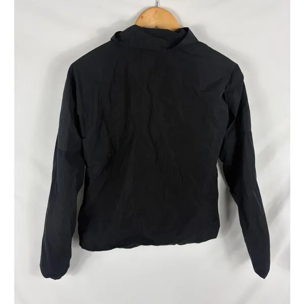 Reebok Womans Zip Up Windbreaker Active Jacket Black Size Small!~ - Image 4