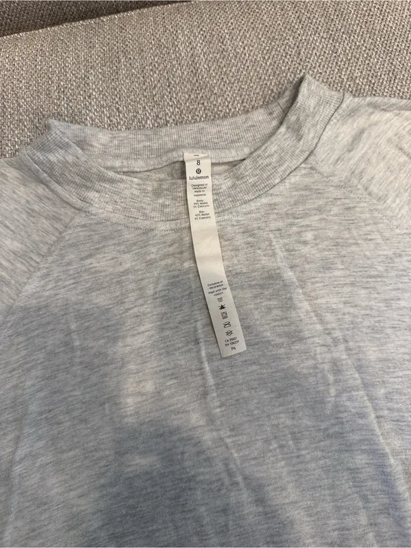 Lululemon Warm Down Crew Heathered Core Ultra Light Grey - Image 7