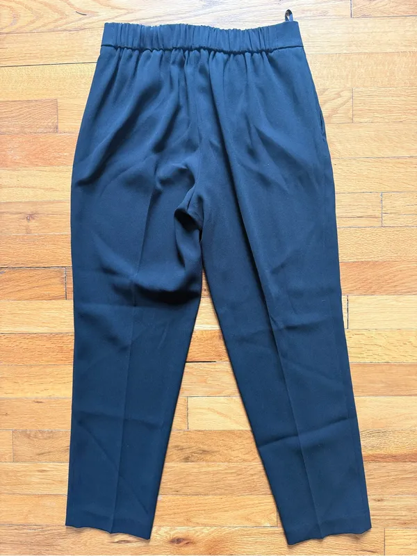Aritzia‎ Babaton Conan Pant Cropped Pull On Trouser Elastic Black size 2 - Image 6