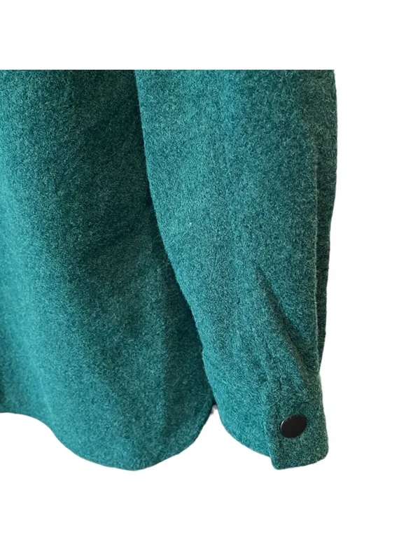 Wild Fable jewel tone/dark teal green shacket S - Image 6