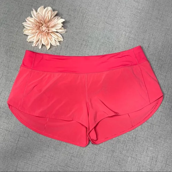Lululemon Speed Up Athletic Gym Shorts Pink Heartthrob 12 - Image 4