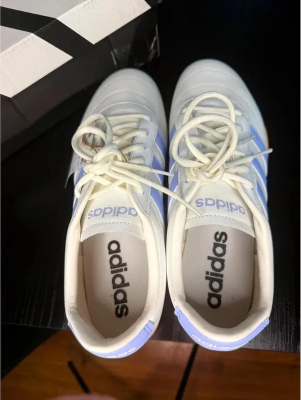 Adidas Grand Court LO Sneakers White Lavender Gum Sole Women’s 8.5 NWT - Image 5