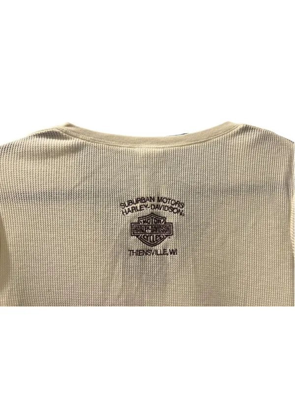 Harley Davidson NWT Thermal 2016 Purple Embroidered Long Sleeve Shirt Size 2XL - Image 2