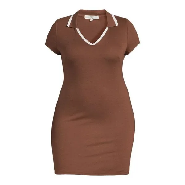 ✨Madden NYC Women's Short Sleeve V-Neck Polo Sz Large Dress✨ - Image 2