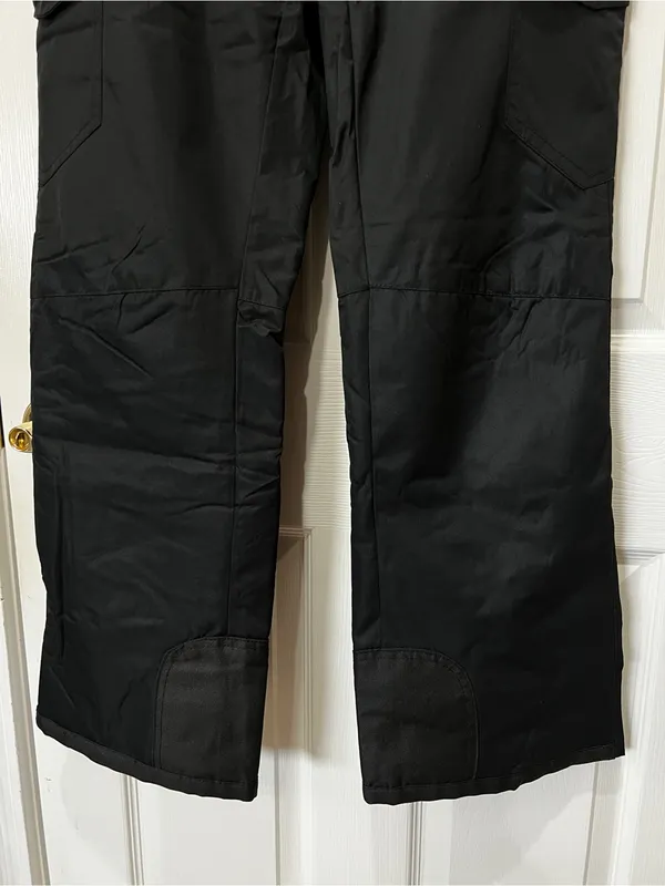 Arctix Ski Snow Cargo Pants Women's Small Black Ankle Zip Insulated Snowboarding - Image 5
