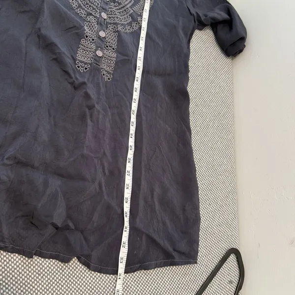 Johnny Was embroidered tunic blouse Size S - Image 9