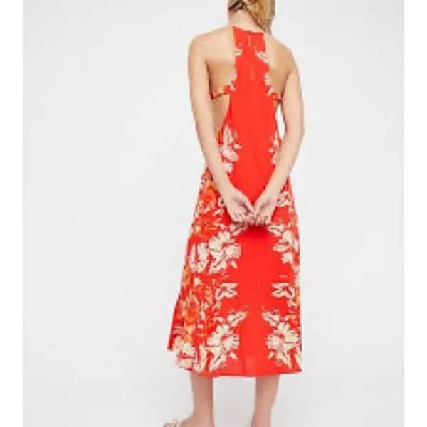 Free People “Back To You” Long Boho Dress Size Medium - Image 2