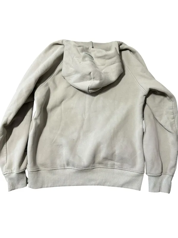 COMFRT Women's Uni-Sex Size M Cement Beige Tranquil Hooded Hoodie Sweatshirt - Image 3