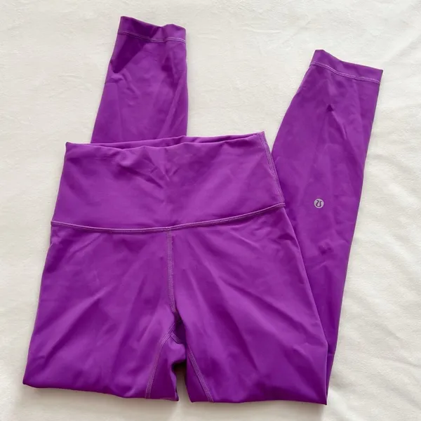 Lululemon Wunder Under Train High-Rise Tight 25" (Moonlit Magenta) - Image 4