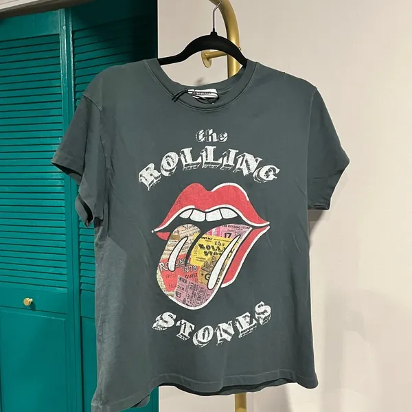 Daydreamer Nwt Rolling Stones Ticket Fill Tongue Tour Tee Size - Med - Image 6