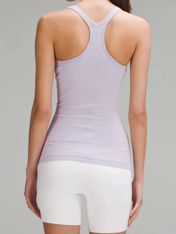 Lululemon Ebb to Street Tank Top Lilac Ether Square Dot‎ - Image 7