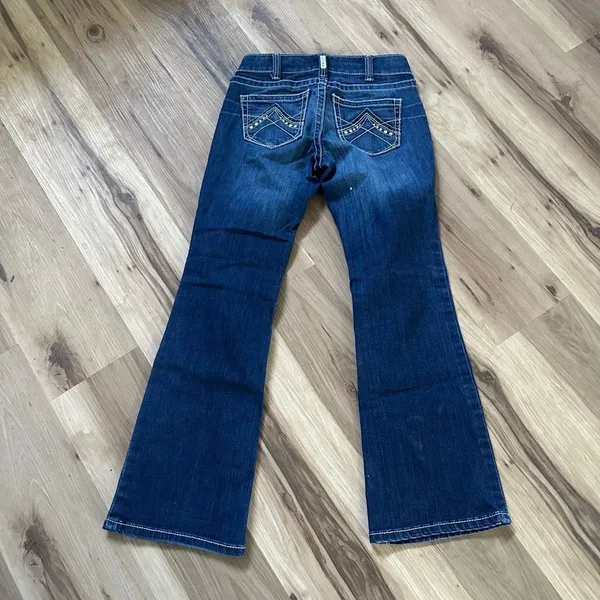 Ariat cowboycore bootcut 26S low rise western jeans - Image 4