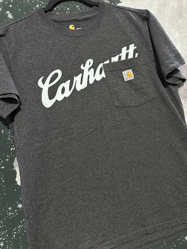 Carhartt Womens Script Logo Pocket Shirt - Image 3