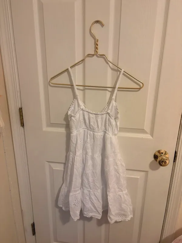 Sim & Sam White babydoll spring dress - Image 2
