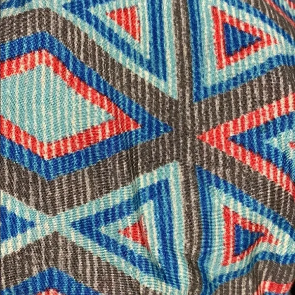 Rubbish Tribal Multi Color Print Tank Top - Image 3