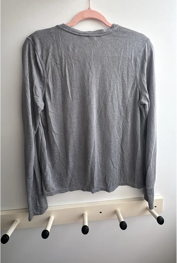 Victorias Secret Grey Loungewear Sweater - Image 2