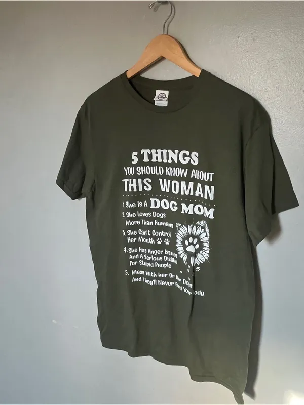 Graphic Dog Mom Tee - Image 3