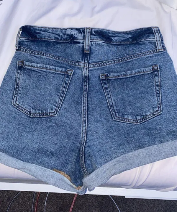 Target High Waisted Jean Shorts - Image 2
