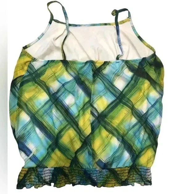 THX Spaghetti Strap Blouse XL Yellow - Image 3