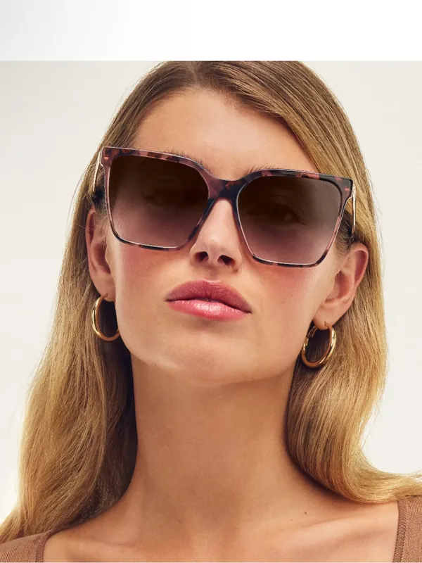NIB Quay Level up remixed oversized square sunglasses unisex 51mm - Image 3