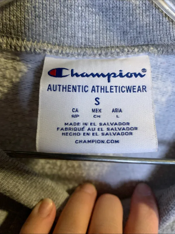 Champion FGSU Embroidered Sweatshirt Size S - Image 3
