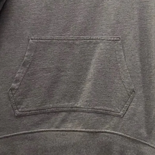 Sanuk Organic Cotton Hoodie Sweatshirt‎ Gray Small - Image 4